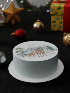 ZAF00058F.celebration.Flat.cake.Christmas.series.celebration.Flat.cake.Christmas.series0000.front