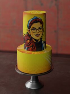 ZAT00110A.celebration.2tier.cake.Comic - 01 Celebration Cakes.series0000.front
