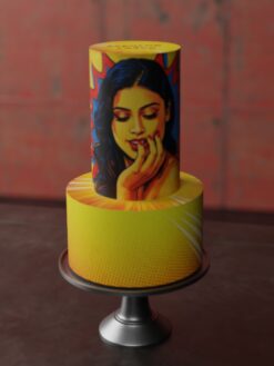 ZAT00110C.celebration.2tier.cake.Comic - 03 Celebration Cakes.series0000.front