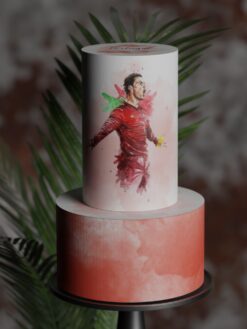 ZAT00059D.celebration.2tier.cake.Its a Goal.series0000.front