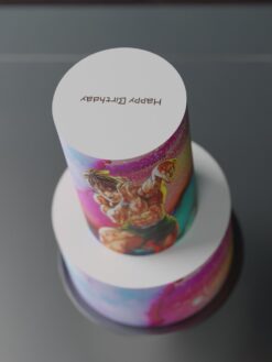 ZAT00072A.celebration.2tier.cake.Manga.series0000.top